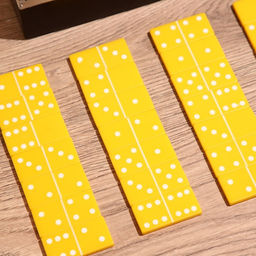 Игра настольная «Домино», в коробочке, 20×4.5×5.5 см, манговое дерево