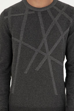 Мужской свитер антрацитового меланжа - U.s. polo assn фото 6