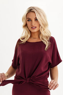 Блузка женская 4431/48/Винный - Rise фото 5