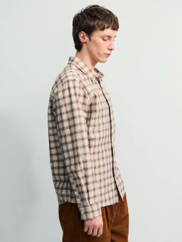 Рубашка в клетку из 100% хлопка / Zarina  фото 4