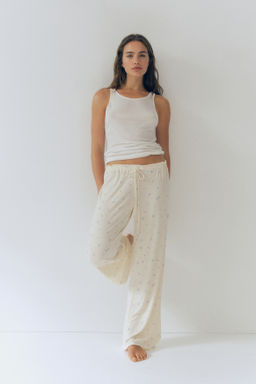 Pantal?n de pijama en pointelle - H&m фото 5
