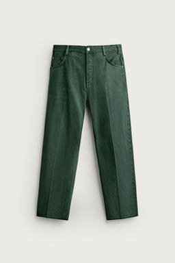 JEANS RELAXED FIT PLANCHADO / Botella - Zara фото 6