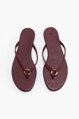 Chancletas con anilla decorativa - H&m фото 2