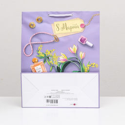 Пакет подарочный Женские штучки 26 х 32 х 12 см - Simaland фото 2