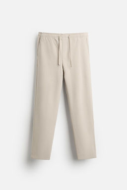 COMFORT FIT JOGGER WAIST TROUSERS - Zara фото 6