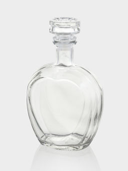 Цена за 15 шт. Графин-штоф «Сердце», 497 мл, стекло, прозрачный