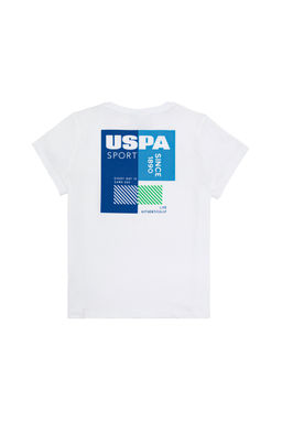 Футболка U.S. Polo Assn детская белая хлопок  фото 7