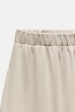 HEAVY COTTON BALLOON FIT TROUSERS - Zara фото 4