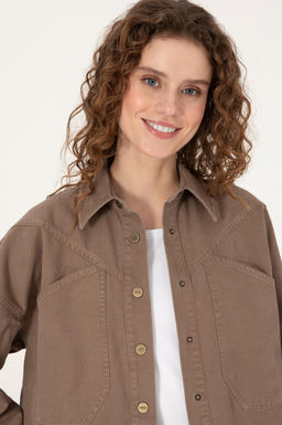 Kad_n Haki Uzun Kollu G_mlek - U.s. polo assn фото 2