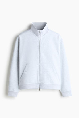 Chaqueta sudadera boxy con cremallera Loose Fit