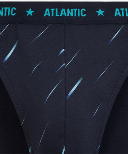 ATLANTIC 3MP-207 Трусы спорт Light - набор 3 шт. темно-синий фото 6