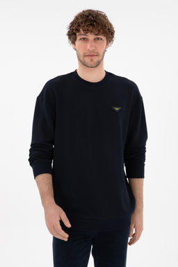 Мужская темно -синяя толстовка Неожиданная скидка в корзине - U.s. polo assn фото 3