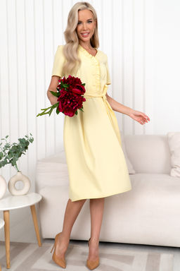 Платье Open Style 6845 желтый