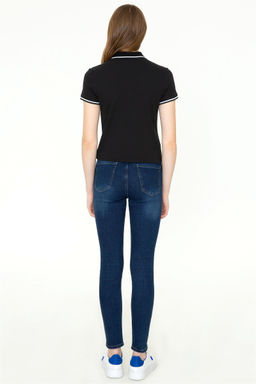 Женские голубые джинсовые брюки Неожиданная скидка в корзине - U.s. polo assn фото 4