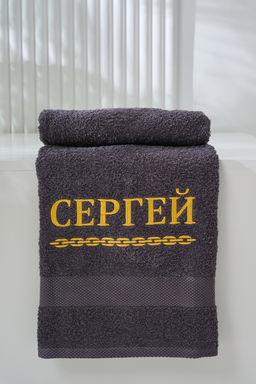 14418/11 " Имена" полотенце махровое плотность 400гр