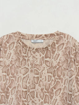 Футболка из хлопка с принтом / Zarina