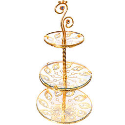 30424 Конфетница 3х ярус. ВАНЕССА-ПРЕМИУМ.LR (х6) - Mayer&boch фото 2