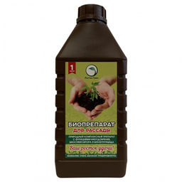 Биопрепарат "Росток Грин" для рассады 1л (Гумат калия+Фитоспорин+Биоприлипатель)