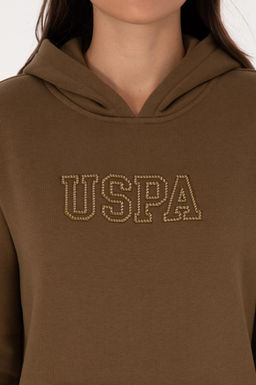 Kad_n Haki Basic Sweatshirt Sepette S_rpriz _ndirim - U.s. polo assn фото 6