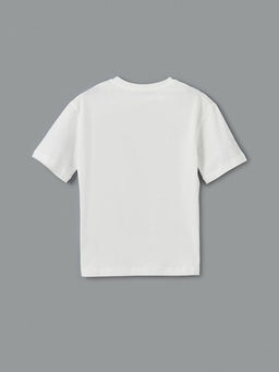 Bisiklet Yaka K?z ?ocuk Ti??rt