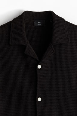 Camisa resort gofrada Loose Fit - H&m фото 3