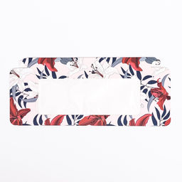 Цена за 5 шт. Подарочная коробка под плитку шоколада, с окном  Лилии, 17?8?1.4 см