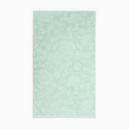 Полотенце махровое жаккардовое LoveLife Flowers 50х90 см, цвет мятный, 100% хл, 500 гр/м2  фото 2