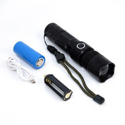 Фонарь аккумуляторный, 10 Вт, 3500 мАч, P70, USB, zoom, 15.5 х 3.9 х 3.2 см - Simaland фото 2