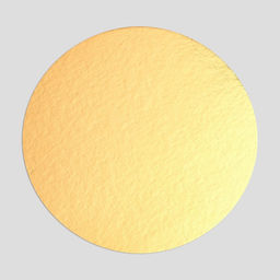 Цена за 10 шт. Подложка для торта, 18 см, золото, 2.5 мм