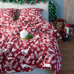 Постельное бельё Этель 2 сп Christmas time 175х215 см, 200х220 см, 70х70 см - 2 штуки  фото 5