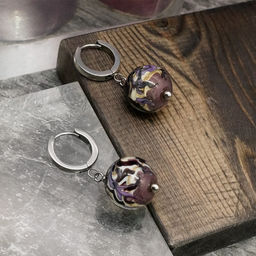 Серьги из муранского стекла MARVELOUS LS3428 - Vloes фото 2