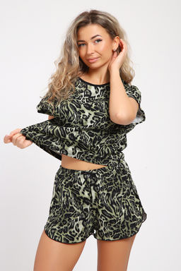 Пижама Натали футболка и шорты хлопок фото 41