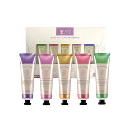 Tenzero Flower Shower Hand & Nail Cream - Увлажняющий набор цветочный крем для рук, 50мл*5шт