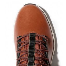 Мужские ботинки Timberland Edge Hiker Boot Lether/Fabric WP темно-коричневые  фото 6
