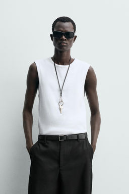 RIBBED TANK TOP - Zara фото 10