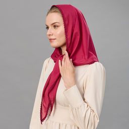 Косынка хлопковая 150 х 95 см - Мастерская ПОКРОВ фото 6