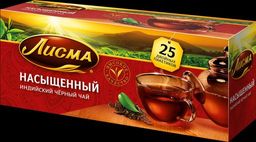 Лисма. Насыщенный карт.пачка, 25 пак.