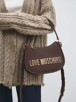 Женская сумка с ручками LOVE MOSCHINO BOLD LOVE Артикул 4560911, темно-коричневый  фото 5