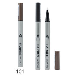 FARRES / 8807-101/ Сверхтонкий лайнер для бровей Line Tatoo "пепел.блонд". (6)