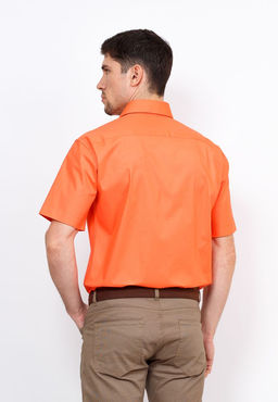 Сорочка мужская короткий рукав GREG Gb610/107/Z/1 STRETCH  фото 8