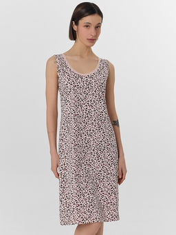 Сорочка ночная женская с леопардовым принтом - Mark formelle фото 3