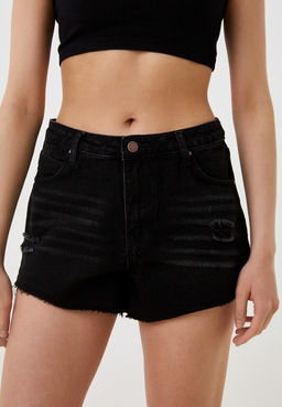 Шорты джинсовые жен.