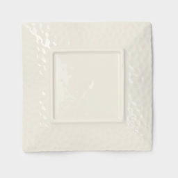 Тарелка керамическая пирожковая «Воздушность», d=15 см, цвет белый