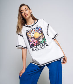 Футболка #КТ105 (4), белый - Dommod фото 3