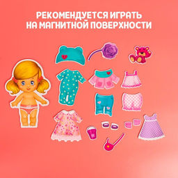 Магнитная игра Одень куклу: малышка - Happy valley фото 7