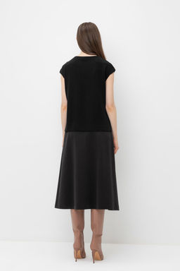 ЕВТ 7019/черный юбка жен