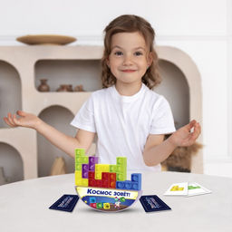 Настольная игра Космо-тетрис - Лас играс kids фото 5