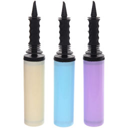 Насос для воздушных шариков Пастель 27.5*5, микс