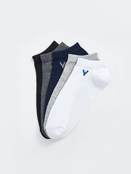 Nak??l? Erkek Patik ?orap 5li - Waikiki фото 2