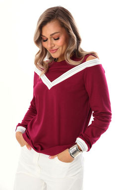 Джемпер LM М 13 бордо